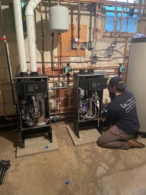 L&A plumbing and HVAC project photo 53
