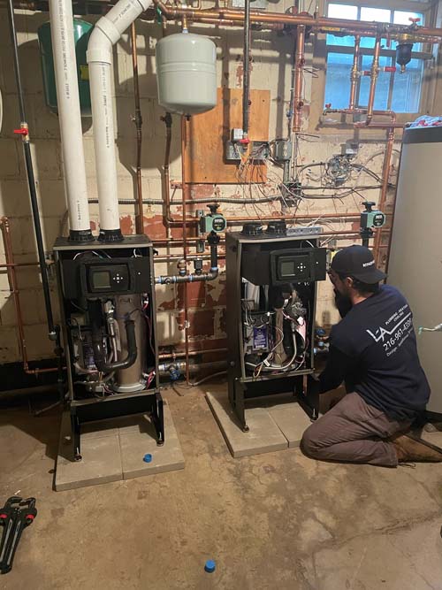 L&A plumbing and HVAC project photo 54