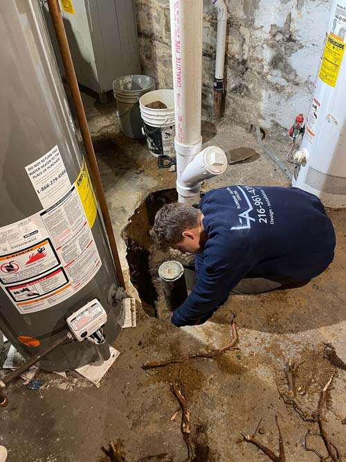 L&A plumbing and HVAC project photo 62