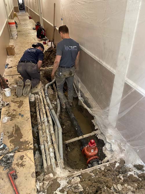 L&A plumbing and HVAC project photo 105